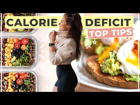 3 Tips For Eating In a Calorie Deficit for Weight Loss 🍕
