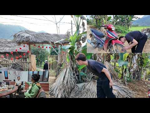 Hoang damaged Tham's car. Hien went to find Mrs. Thuy to falsely accuse her.