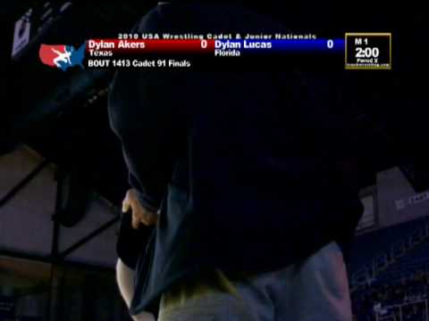 Cadet Greco-Roman Finals 91 pounds - Dylan Lucas vs. Dylan Akers