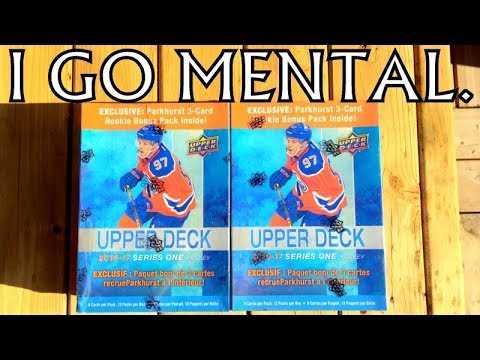 PLEASE DON'T WATCH THIS - Opening (2) 16/17 Upper Deck Series 1 Hockey Retail Mega Boxes