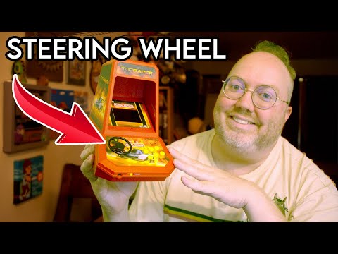 This Coleco Arcade has a Working Steering Wheel!  Top Rider