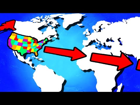 What if All 50 U.S States COLONIZED the WORLD!