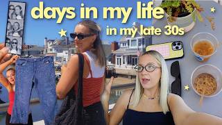trying on the viral old navy jorts, exploring new local spots & DIYing my thrifted concert outfit!
