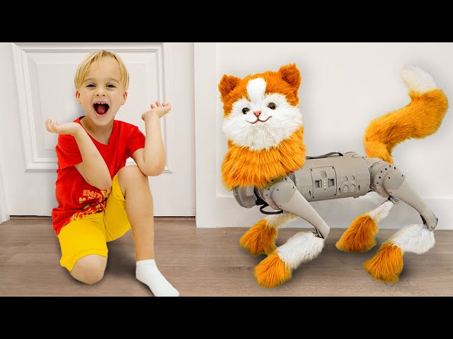 Vídeo relacionado con 50 pegatinas Gato Robot para botellas de agua, monopatín, equipaje, ordenador, álbum de recortes, paquete para niños y adolescentes