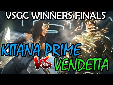 Injustice 2: CHAMP??? VSGC Winners Final: Kitana Prime Vs Vendetta