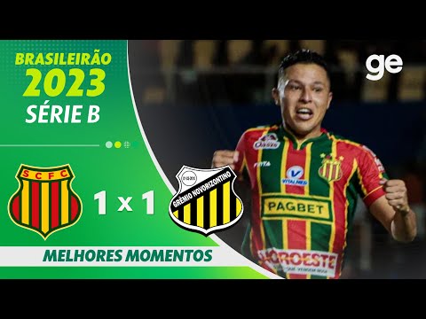 Gols e lances de Sampaio Corrêa x Novorizontino
