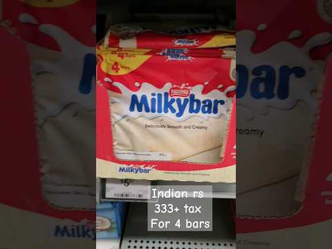 checkout the price #Indian vs #canada #shortsvideo #milkybar #chocolate #victoria #kerala #growth