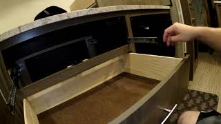 Increasing RV storage with custom drawers