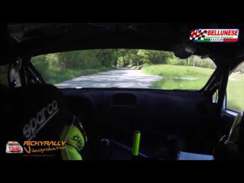 CAMERA CAR LOVISETTO   BERNARDINI 31° RALLY BELLUNESE 2016 P S 5 TRICHIANA