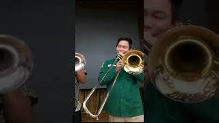 Download lagu Trompet & Trombon - Maju tak gentar #trumpet #military #music mp3