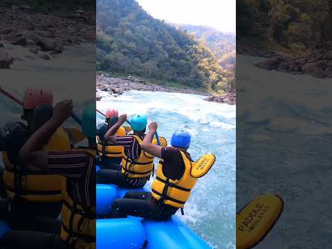 watch this before 😱 ⚠️River rafting in rishikesh #ytshorts #rishikesh