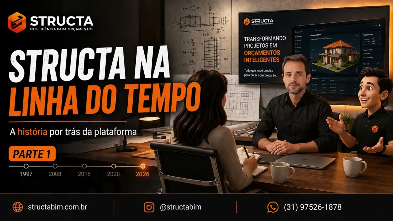 STRUCTA — Inteligência estrutural para o orçamento da sua obra