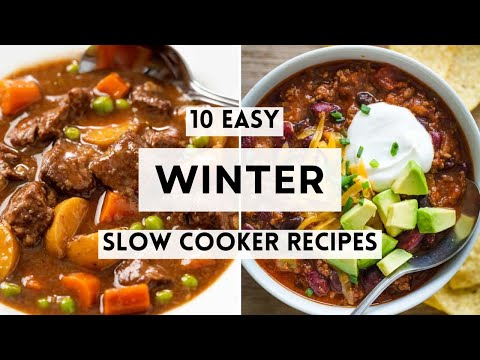 10 Easy Winter Slow Cooker Recipes   #winterrecipes #slowcookerrecipes #sharpaspirant