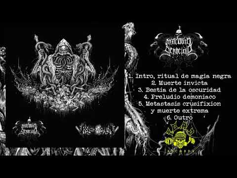 MACABRO GENOCIDIO - Macabro Genocidio / Morbosatan "split" LP