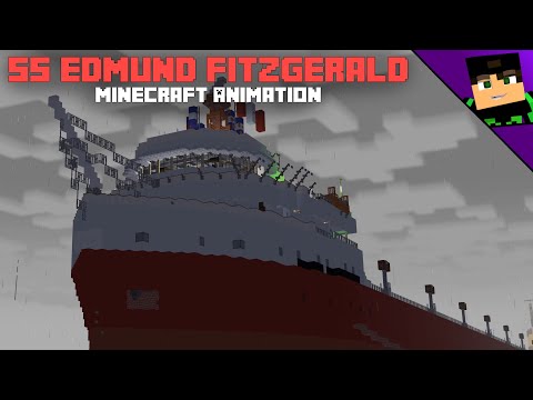 SS Edmund Fitzgerald [Minecraft Animation]