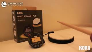 Video thumbnail for Korg BEATLAB mini + Pad - Rhythm Trainer by ORCHESTRA MEGASTORE