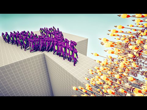 100x BARNEY vs EVERY GOD - Totally Accurate Battle Simulator TABS