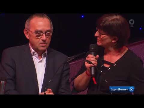 Saskia Esken (SPD) hat Rede nicht fertig