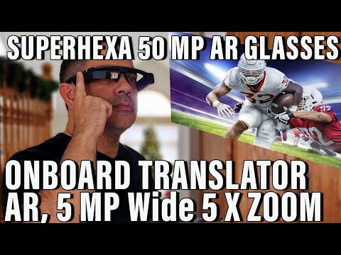 SuperHexa Powerful Dual-Cam AR Glasses First Look
