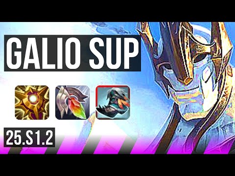 GALIO & Ezreal vs KARMA & Jhin (SUP) | KR Grandmaster | 25.S1.2