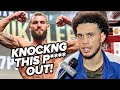 DAVID BENAVIDEZ LOOKS TO CRUSH P*SSY CALEB PLANT VIA BRUTAL KO!