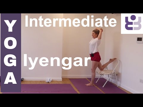 One Hour Intermediate Iyengar Yoga Class