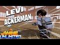 They Added LEVI ACKERMAN To Anime Unlimited Reborn (BALANCED)