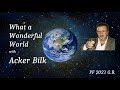Acker BILK: What a Wonderful World