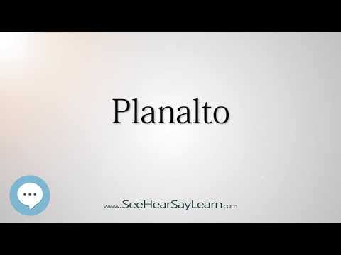 Planalto (How to Pronounce Cities of the World)💬⭐🌍✅