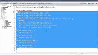 JavaFx Tutorial For Beginners 23   JavaFX TableView