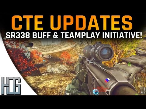 SR338 Buff, Console CTE  & Teamplay Initiative #3! BF4 CTE #2 Patch 24