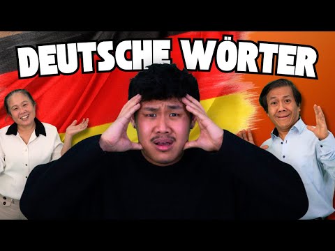 PRONOUNCING GERMAN WORDS / MOM VS DAD😂🇩🇪