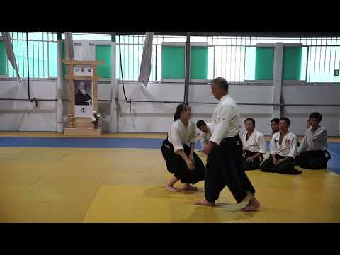 2023 HAF Aikido Seminar - Shihan Etsuji Horii - Gyaku hanmi katate dori kote gaeshi
