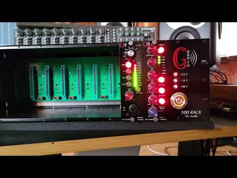 GC Audio GC Audio Realism 500-Series Preamp 2025 - Black/Red image 2