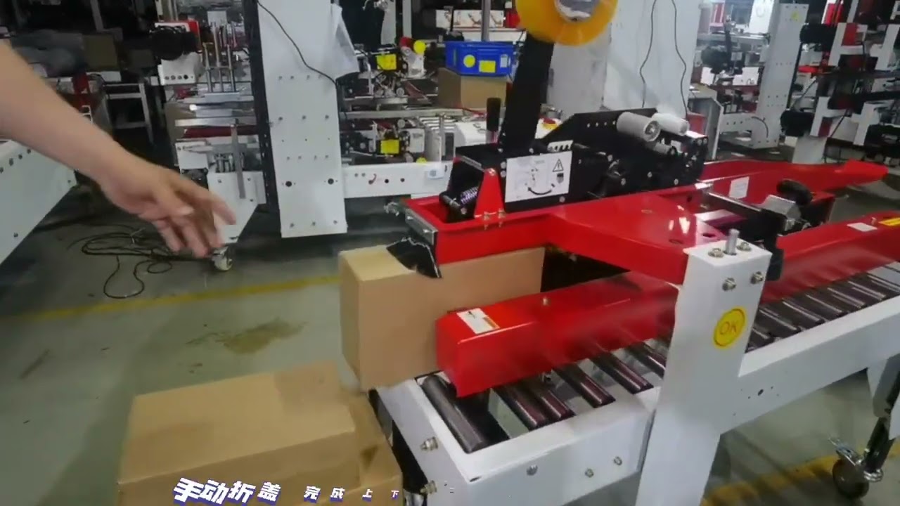 Automatic Carton Sealer case study - SunAura Machinery