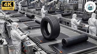 Inside a German Factory: Premium Rubber Mat Production from Used Tires (Full Pro