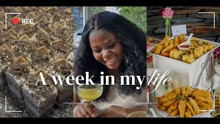LIFE AS A 25 YEAR OLD BAKER & CATERER: CATERING VLOG, CAKE ORDERS, CAMPAIGN UNBOXINGS, BRUNCH & MORE