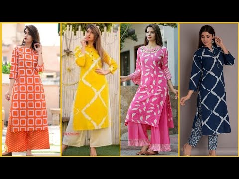 Long Kameez With Plazo Pants || Summer Collection || Beautiful Printed Designs || #2022