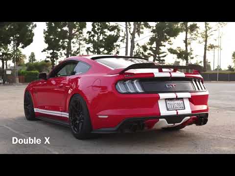 Corsa Extreme Corsa Double H pipe long tube headers s550 mustang (updated comparison)