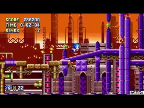 Sonic Mania | Gameplay Walkthrough Part 9 | Oil Ocean Zone
