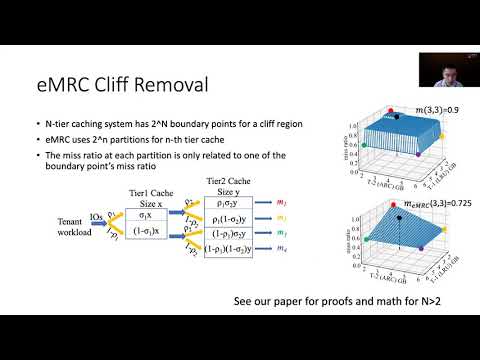 FAST '21 - eMRC: Efficient Miss Ratio Approximation for Multi-Tier Caching