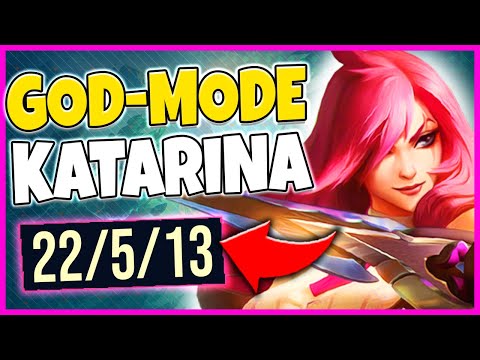 RANK 2 KATARINA NA GOES 1v9 GOD MODE IN MASTER ELO - League of Legends | Katlife