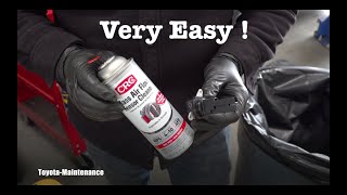 How to clean MAF sensor on Toyota RAV4