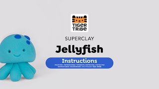 Tiger Tribe Super Clay - Sada 4 plastelín - axolotl a chobotnice