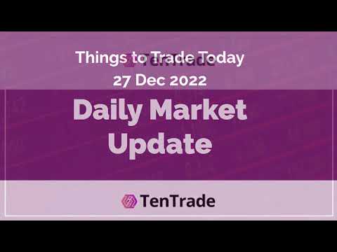 TenTrade: Daily Market Update - 27th of December 2022 - 5 Things to Trade Today