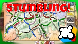 Ticket to Ride Switzerland - Fast Start and Shaky Finish!