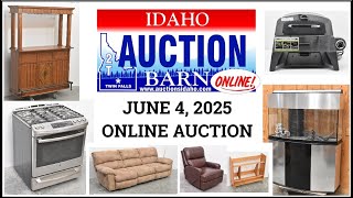 June 4, 2025 Online Auction