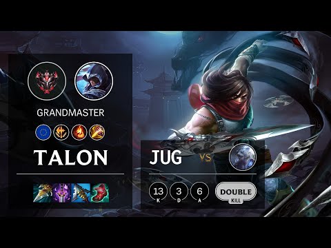 Talon Jungle vs Volibear - EUW Grandmaster Patch 11.8