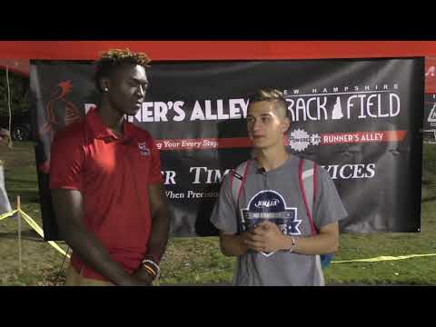 2018 D1 High and 300 Hurdles State Champ - Winnacunnet's Billy Powers