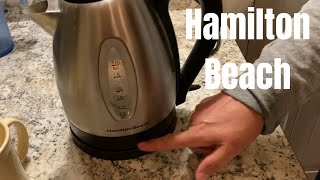 Hamilton Beach Electric Kettle